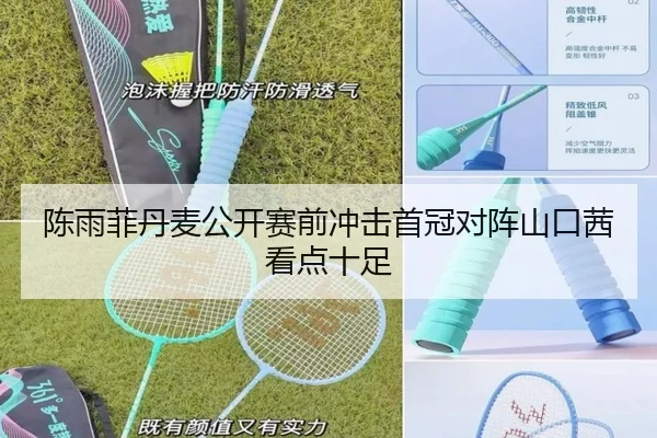 陈雨菲丹麦公开赛前冲击首冠对阵山口茜看点十足 - MIBO